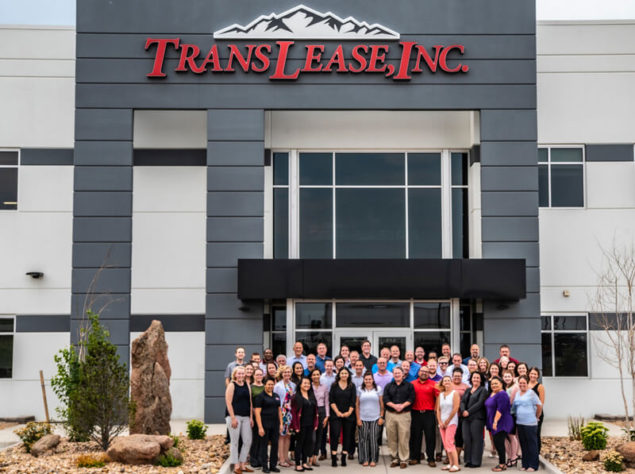 Trans Lease employee group photo